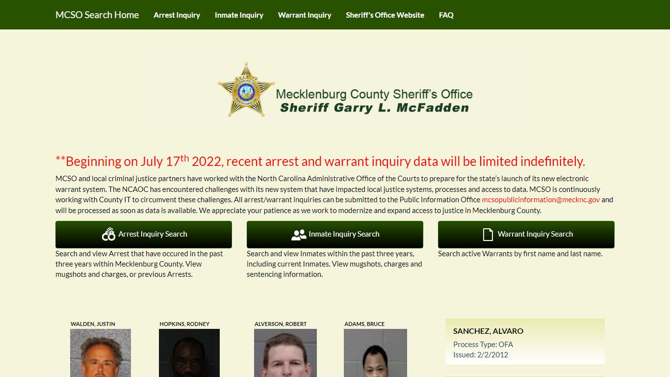 MCSO - mecknc.gov